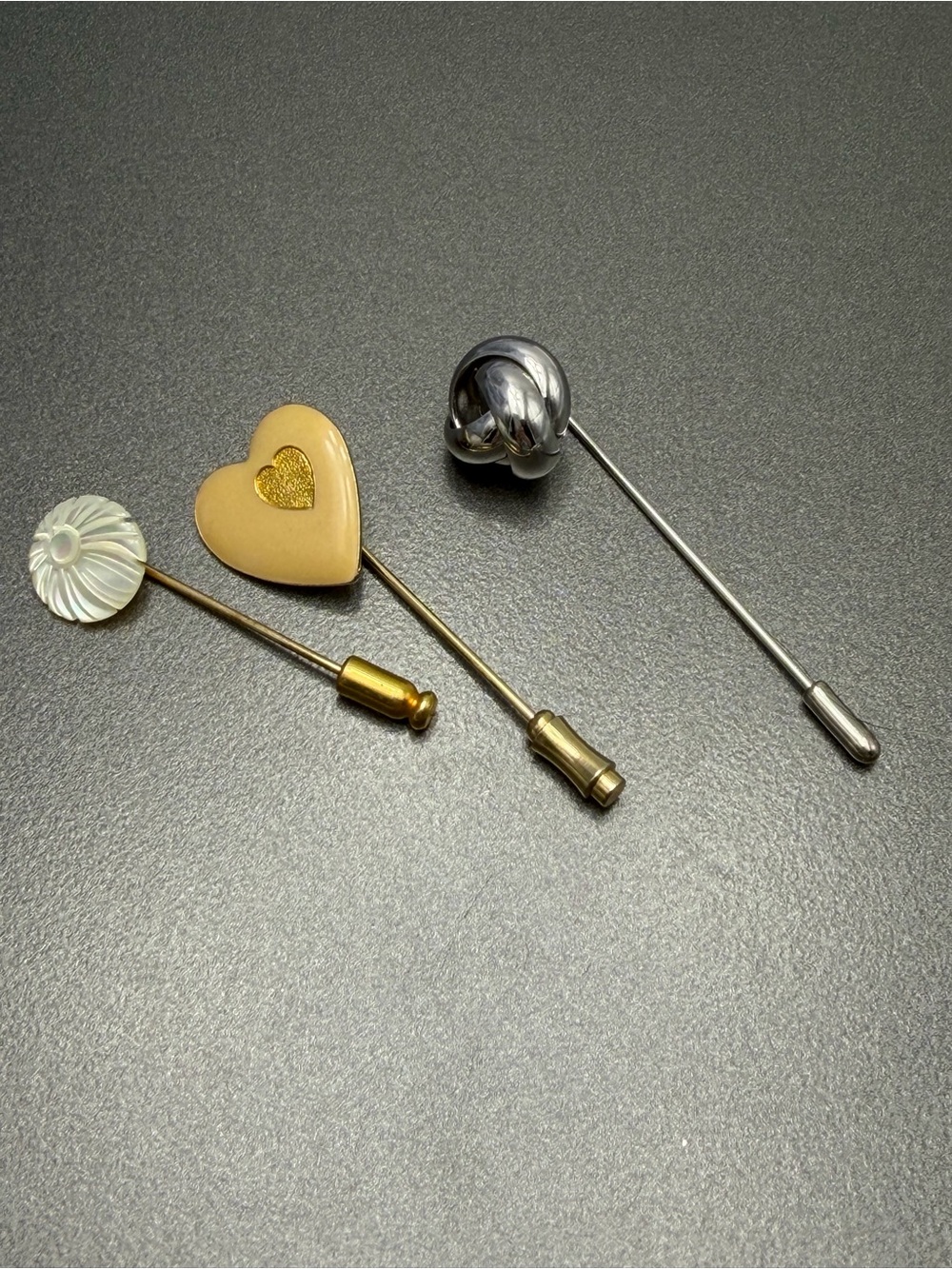 Vintage Stick Pins lot of 3